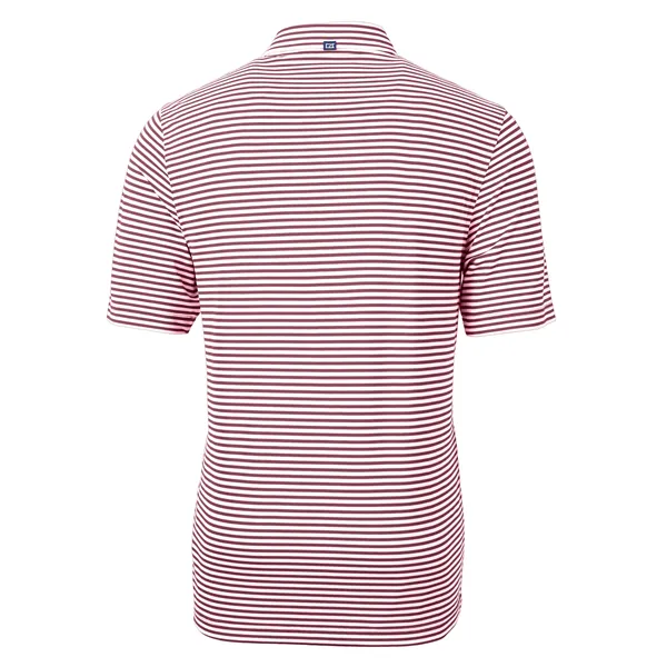Cutter & Buck Virtue Eco Pique Stripe Recycled Mens Polo - Cutter & Buck Virtue Eco Pique Stripe Recycled Mens Polo - Image 104 of 118