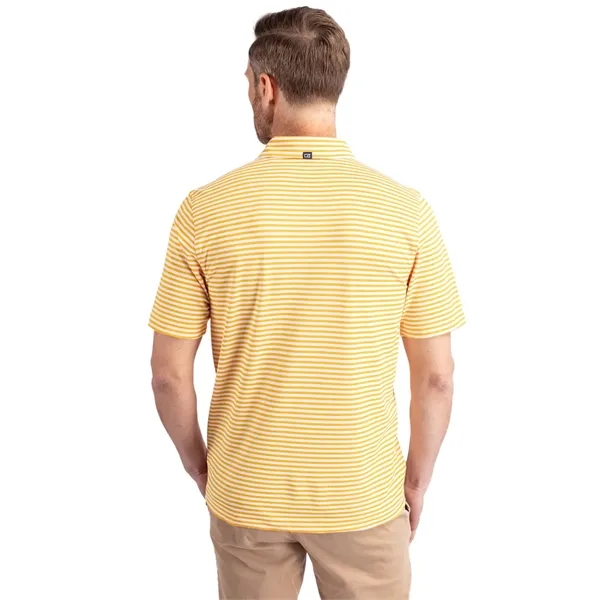 Cutter & Buck Virtue Eco Pique Stripe Recycled Mens Polo - Cutter & Buck Virtue Eco Pique Stripe Recycled Mens Polo - Image 111 of 118