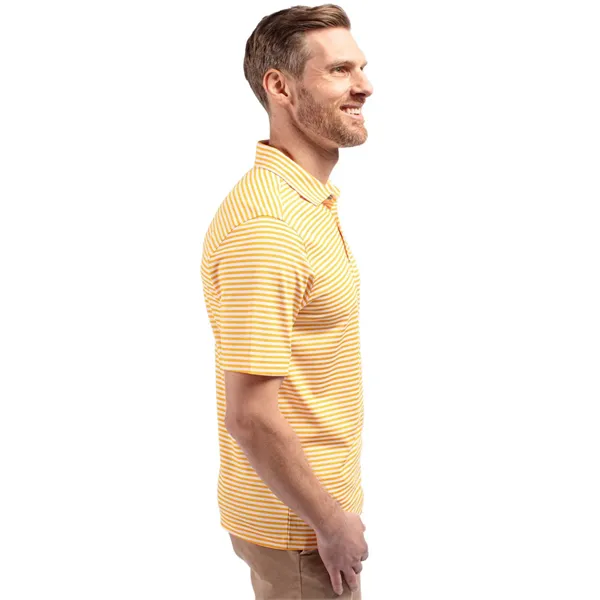 Cutter & Buck Virtue Eco Pique Stripe Recycled Mens Polo - Cutter & Buck Virtue Eco Pique Stripe Recycled Mens Polo - Image 112 of 118
