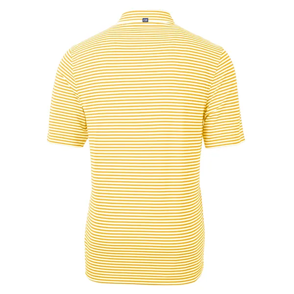 Cutter & Buck Virtue Eco Pique Stripe Recycled Mens Polo - Cutter & Buck Virtue Eco Pique Stripe Recycled Mens Polo - Image 114 of 118