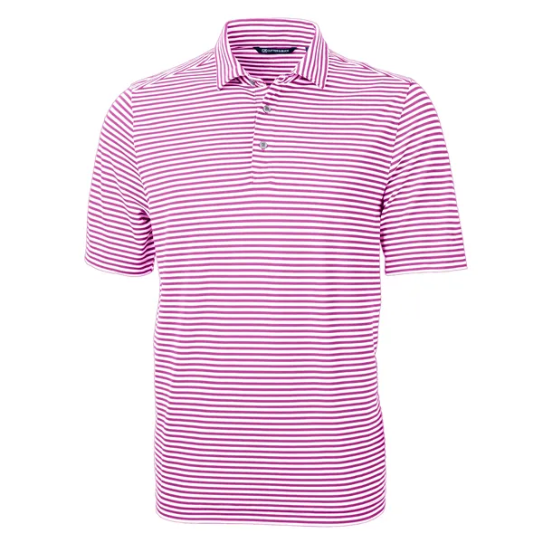 Cutter & Buck Virtue Eco Pique Stripe Recycled Mens Polo - Cutter & Buck Virtue Eco Pique Stripe Recycled Mens Polo - Image 115 of 118