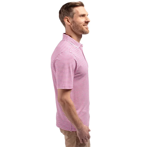 Cutter & Buck Virtue Eco Pique Stripe Recycled Mens Polo - Cutter & Buck Virtue Eco Pique Stripe Recycled Mens Polo - Image 118 of 118
