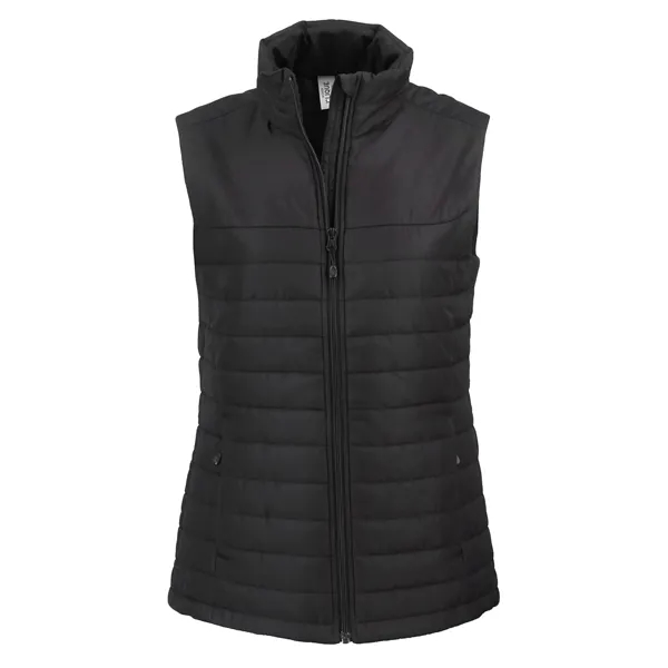 Clique Elevation Eco Full Zip Womens Puffer Vest - Clique Elevation Eco Full Zip Womens Puffer Vest - Image 1 of 35