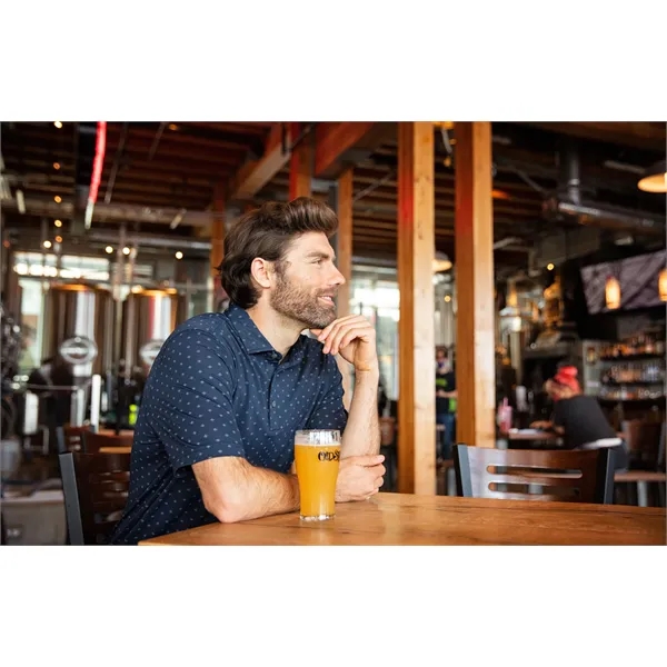 Cutter & Buck Virtue Eco Pique Tile Print Recycled Mens Polo - Cutter & Buck Virtue Eco Pique Tile Print Recycled Mens Polo - Image 22 of 37