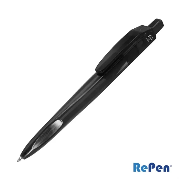 RePen® Squared Translucent Clicker rPET Pen - RePen® Squared Translucent Clicker rPET Pen - Image 1 of 7