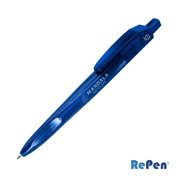 RePen® Squared Translucent Clicker rPET Pen - RePen® Squared Translucent Clicker rPET Pen - Image 2 of 7