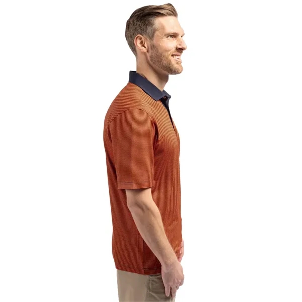 Cutter & Buck Virtue Eco Pique Micro Stripe Recycled Mens... - Cutter & Buck Virtue Eco Pique Micro Stripe Recycled Mens... - Image 28 of 69
