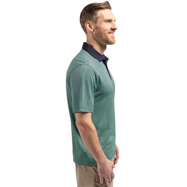 Cutter & Buck Virtue Eco Pique Micro Stripe Recycled Mens... - Cutter & Buck Virtue Eco Pique Micro Stripe Recycled Mens... - Image 33 of 69