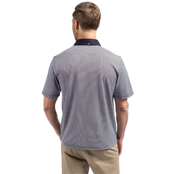Cutter & Buck Virtue Eco Pique Micro Stripe Recycled Mens... - Cutter & Buck Virtue Eco Pique Micro Stripe Recycled Mens... - Image 52 of 69