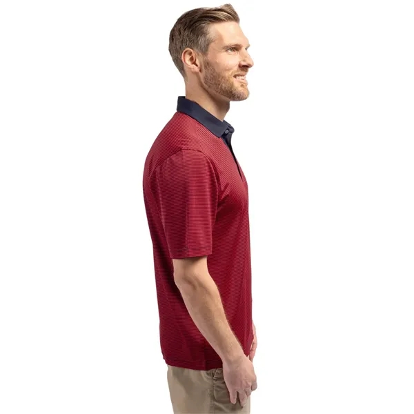 Cutter & Buck Virtue Eco Pique Micro Stripe Recycled Mens... - Cutter & Buck Virtue Eco Pique Micro Stripe Recycled Mens... - Image 63 of 69