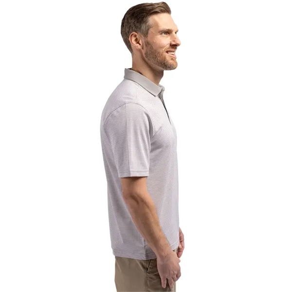 Cutter & Buck Virtue Eco Pique Micro Stripe Recycled Mens... - Cutter & Buck Virtue Eco Pique Micro Stripe Recycled Mens... - Image 67 of 69