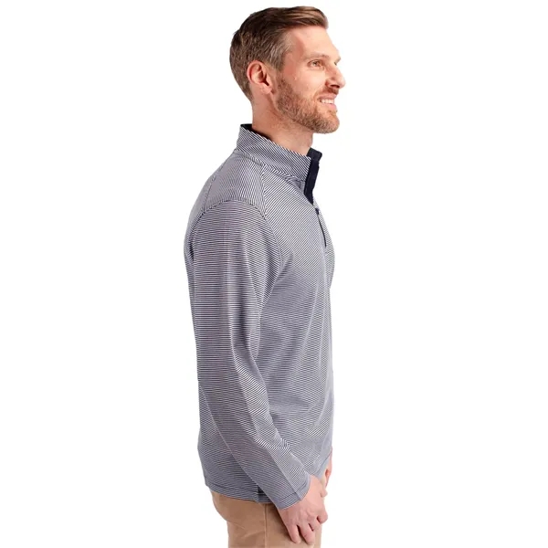 Cutter & Buck Virtue Eco Pique Micro Stripe Recycled Mens... - Cutter & Buck Virtue Eco Pique Micro Stripe Recycled Mens... - Image 22 of 37