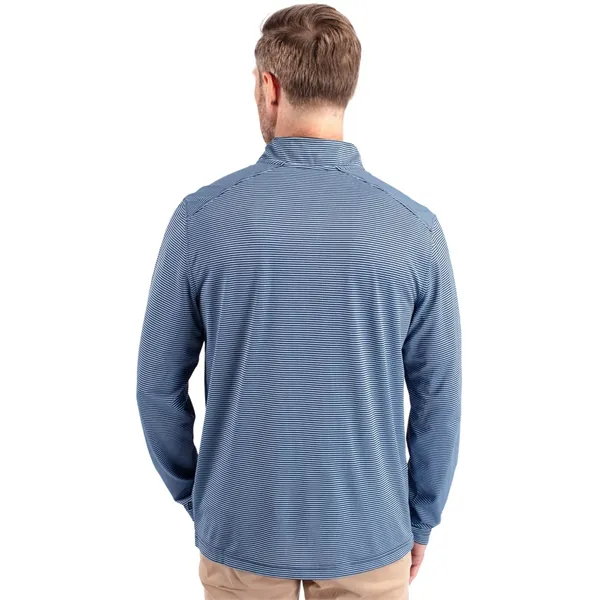 Cutter & Buck Virtue Eco Pique Micro Stripe Recycled Mens... - Cutter & Buck Virtue Eco Pique Micro Stripe Recycled Mens... - Image 3 of 49