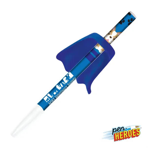 Pen Heroes™ Pet Series dog w/Cape Pen - Pen Heroes™ Pet Series dog w/Cape Pen - Image 0 of 3