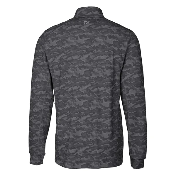 Cutter & Buck Traverse Stretch Eco Camo Print Quarter Zip... - Cutter & Buck Traverse Stretch Eco Camo Print Quarter Zip... - Image 4 of 21
