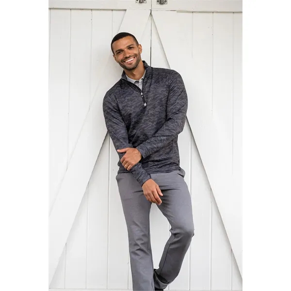 Cutter & Buck Traverse Stretch Eco Camo Print Quarter Zip... - Cutter & Buck Traverse Stretch Eco Camo Print Quarter Zip... - Image 6 of 21