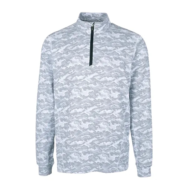 Cutter & Buck Traverse Stretch Eco Camo Print Quarter Zip... - Cutter & Buck Traverse Stretch Eco Camo Print Quarter Zip... - Image 11 of 21