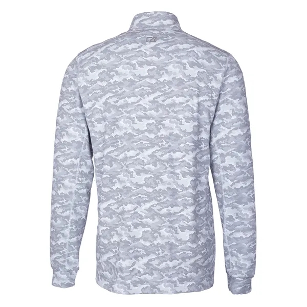 Cutter & Buck Traverse Stretch Eco Camo Print Quarter Zip... - Cutter & Buck Traverse Stretch Eco Camo Print Quarter Zip... - Image 12 of 21