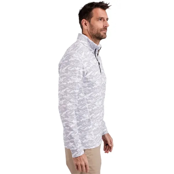Cutter & Buck Traverse Stretch Eco Camo Print Quarter Zip... - Cutter & Buck Traverse Stretch Eco Camo Print Quarter Zip... - Image 16 of 21