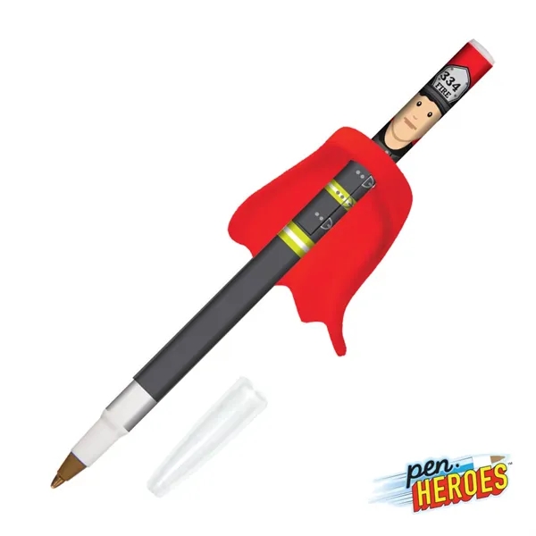 Pen Heroes™ Hometown Series Male w/Cape Pen - Pen Heroes™ Hometown Series Male w/Cape Pen - Image 1 of 9