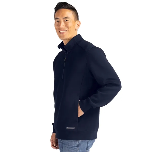 Cutter & Buck Roam Recycled Buttery-Soft Knit Mens Quarte...