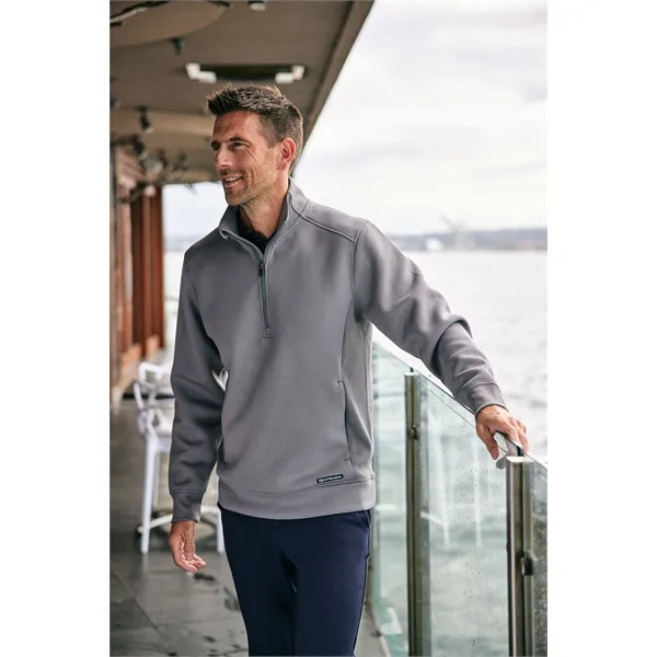 Cutter & Buck Roam Recycled Buttery-Soft Knit Mens Quarte...