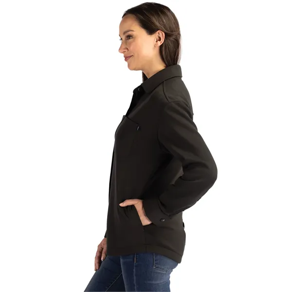 Cutter & Buck Roam Recycled Buttery-Soft Knit Womens Butt...