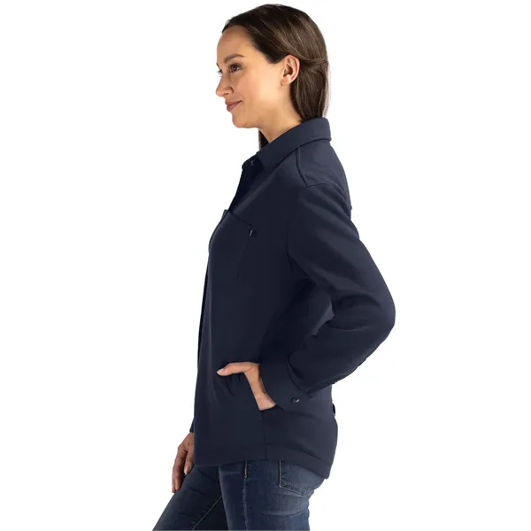 Cutter & Buck Roam Recycled Buttery-Soft Knit Womens Butt...