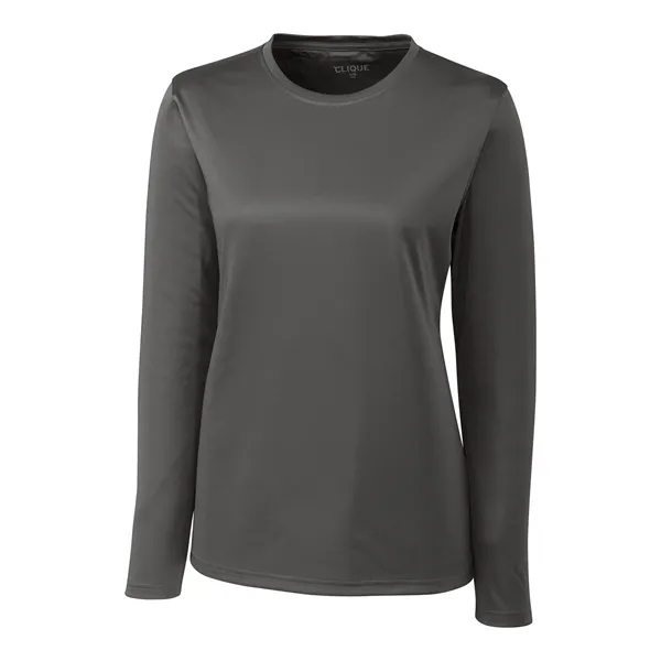 Clique Spin Eco Performance Long Sleeve Womens Tee Shirt - Clique Spin Eco Performance Long Sleeve Womens Tee Shirt - Image 23 of 30