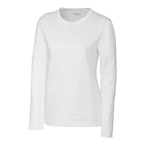 Clique Spin Eco Performance Long Sleeve Womens Tee Shirt - Clique Spin Eco Performance Long Sleeve Womens Tee Shirt - Image 30 of 30