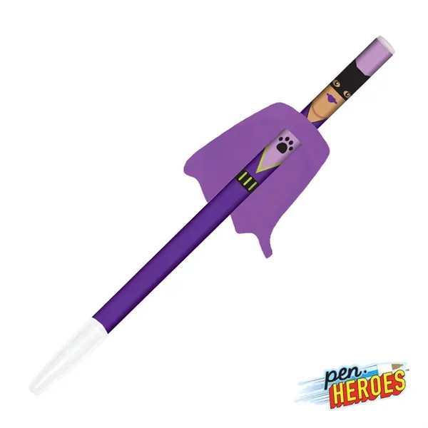 Pen Heroes™ Superhero Series Female w/Cape Pen - Pen Heroes™ Superhero Series Female w/Cape Pen - Image 3 of 5
