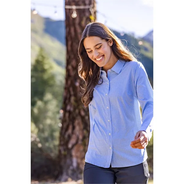 Cutter & Buck Skyline Epic Confidence Recycled Gingham Wo... - Cutter & Buck Skyline Epic Confidence Recycled Gingham Wo... - Image 52 of 61