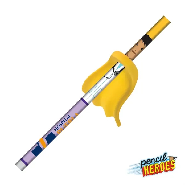 Pencil Heroes® Heathcare Series Male w/Cape Pencil - Pencil Heroes® Heathcare Series Male w/Cape Pencil - Image 4 of 5