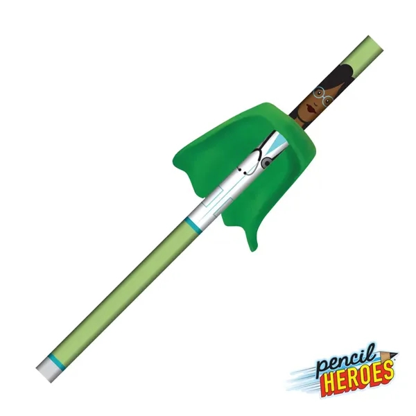 Pencil Heroes® Heathcare Series Female w/Cape Pencil - Pencil Heroes® Heathcare Series Female w/Cape Pencil - Image 1 of 5