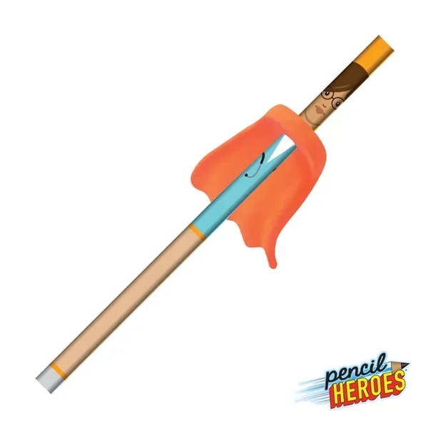 Pencil Heroes® Heathcare Series Female w/Cape Pencil - Pencil Heroes® Heathcare Series Female w/Cape Pencil - Image 3 of 5