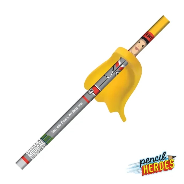 Pencil Heroes® Heathcare Series Female w/Cape Pencil - Pencil Heroes® Heathcare Series Female w/Cape Pencil - Image 4 of 5