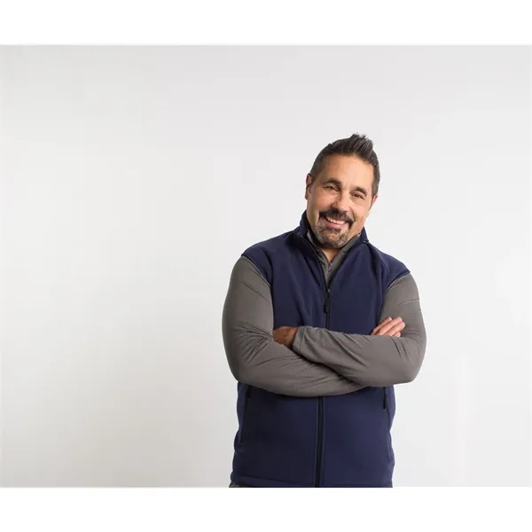 Clique Summit Performance Fleece Full Zip Mens Vest - Clique Summit Performance Fleece Full Zip Mens Vest - Image 10 of 17