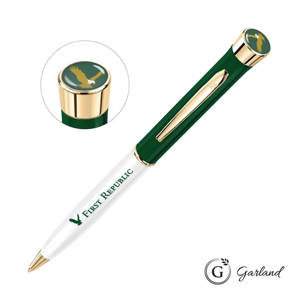 Garland® Patriot Custom Ballpoint Twist Pen - Gold Accent - Garland® Patriot Custom Ballpoint Twist Pen - Gold Accent - Image 7 of 8