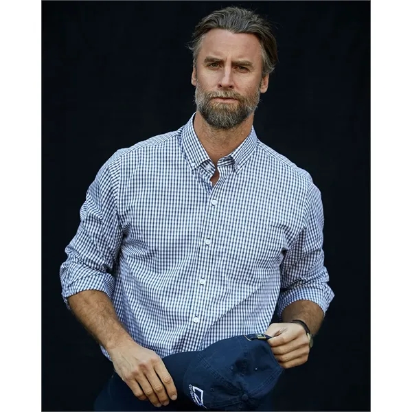 Cutter & Buck Easy Care Stretch Gingham Mens Long Sleeve ... - Cutter & Buck Easy Care Stretch Gingham Mens Long Sleeve ... - Image 24 of 24