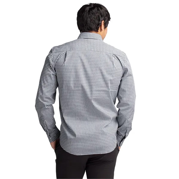 Cutter & Buck Easy Care Stretch Gingham Mens Big and Tall... - Cutter & Buck Easy Care Stretch Gingham Mens Big and Tall... - Image 6 of 21