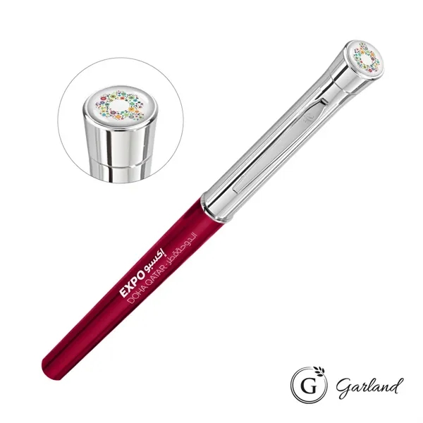 Garland® Monogram Custom Empire Felt Tip Pen - Chrome Accent - Garland® Monogram Custom Empire Felt Tip Pen - Chrome Accent - Image 7 of 10