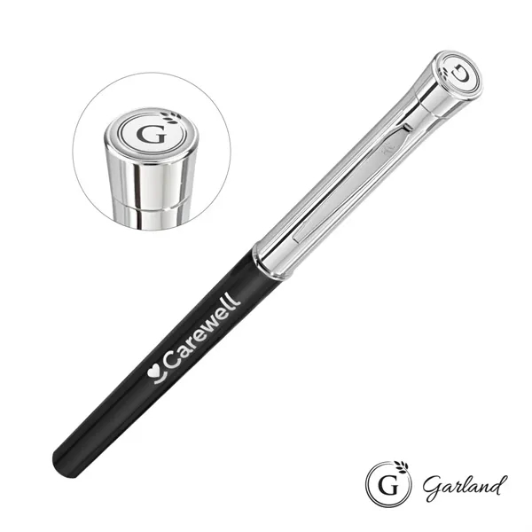 Garland® Monogram Empire Felt Tip Pen - Chrome Accent - Garland® Monogram Empire Felt Tip Pen - Chrome Accent - Image 0 of 10