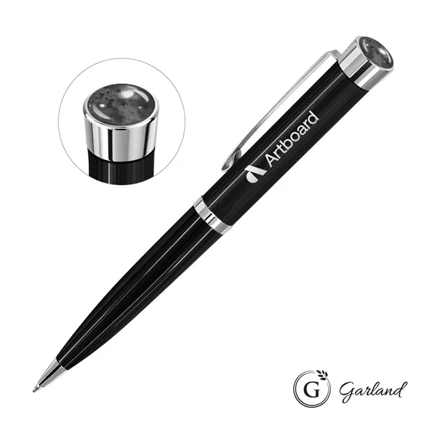 Garland® Executive Color Aura Ballpoint Pen - Chrome - Garland® Executive Color Aura Ballpoint Pen - Chrome - Image 0 of 5