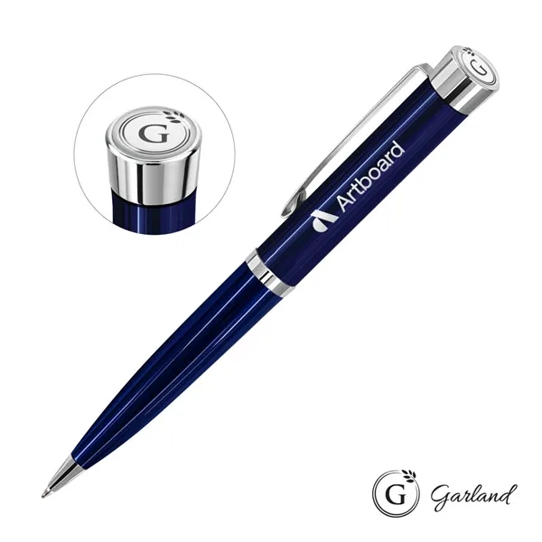 Garland® Executive Color Ballpoint Twist Pen - Chrome - Garland® Executive Color Ballpoint Twist Pen - Chrome - Image 7 of 8