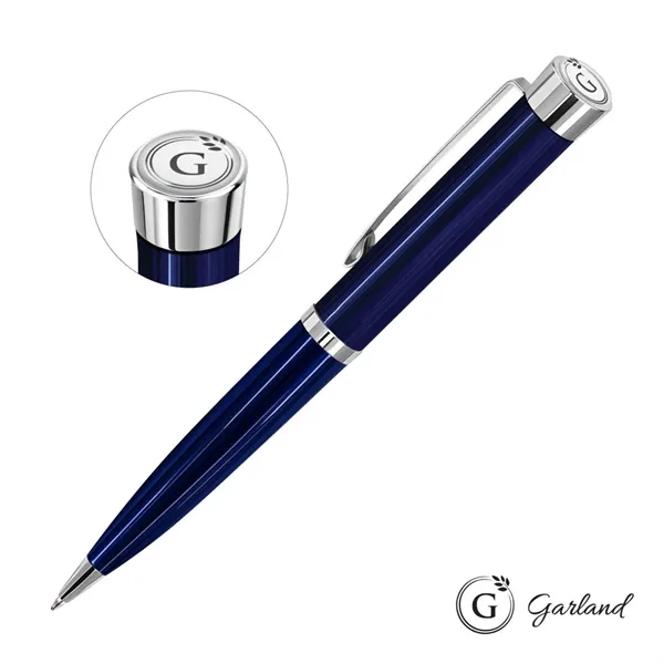 Garland® Executive Color Ballpoint Twist Pen - Chrome - Garland® Executive Color Ballpoint Twist Pen - Chrome - Image 8 of 8