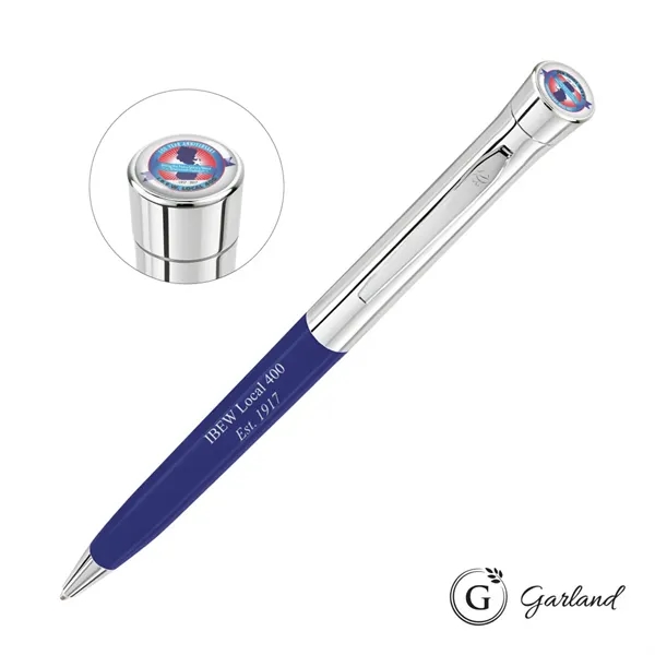 Garland® Founders Custom Ballpoint Pen - Chrome - Garland® Founders Custom Ballpoint Pen - Chrome - Image 9 of 14