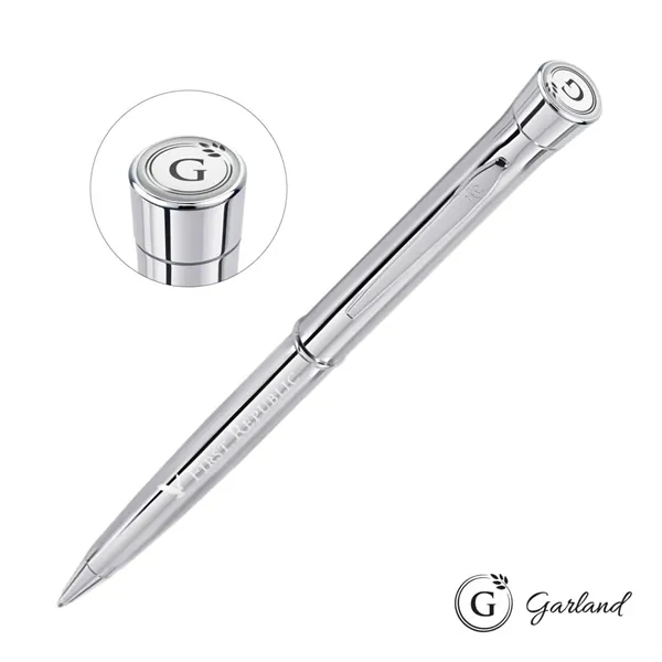 Garland® Signature Twist Ballpoint Pen - Chrome - Garland® Signature Twist Ballpoint Pen - Chrome - Image 0 of 4