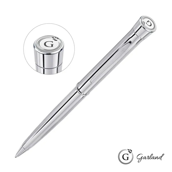 Garland® Signature Twist Ballpoint Pen - Chrome - Garland® Signature Twist Ballpoint Pen - Chrome - Image 2 of 4