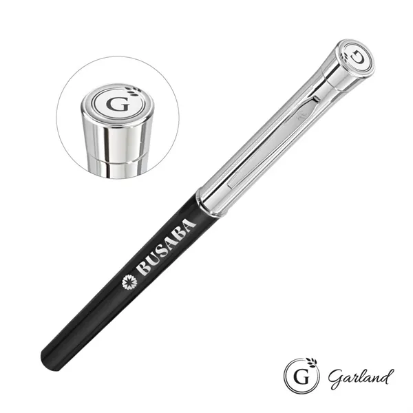 Garland® Monogram Rollerball Pen - Chrome - Garland® Monogram Rollerball Pen - Chrome - Image 0 of 8