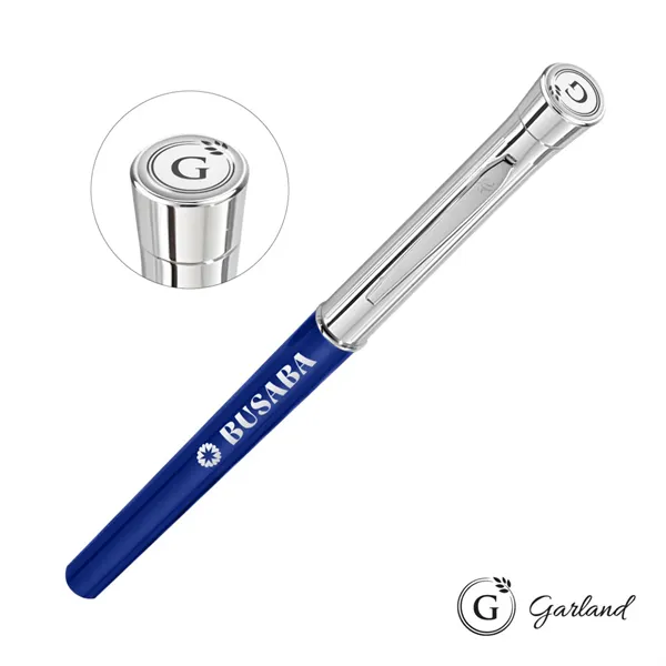 Garland® Monogram Rollerball Pen - Chrome - Garland® Monogram Rollerball Pen - Chrome - Image 3 of 8